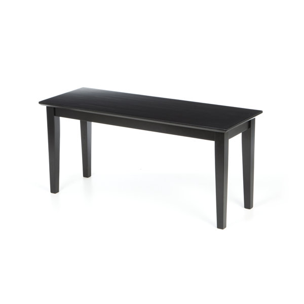 Black dining room online table bench